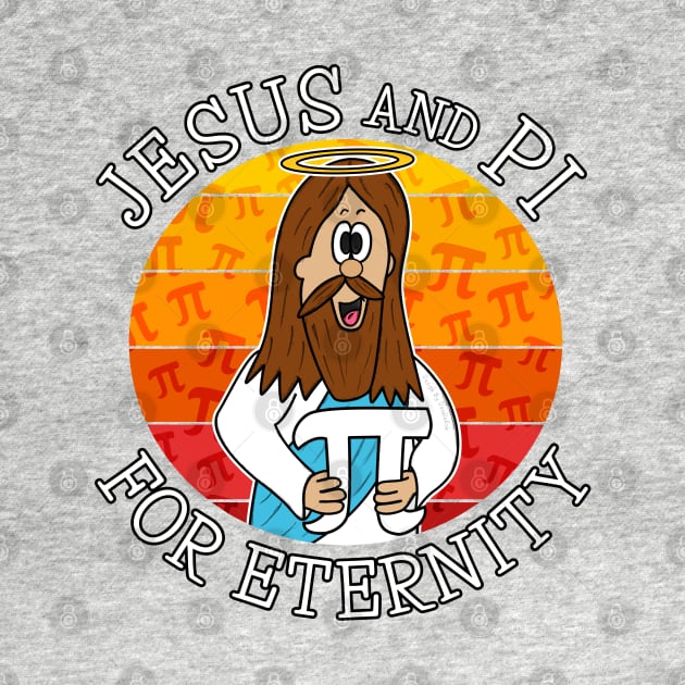 Pi Day Jesus Christian Mathematician Math Funny by doodlerob